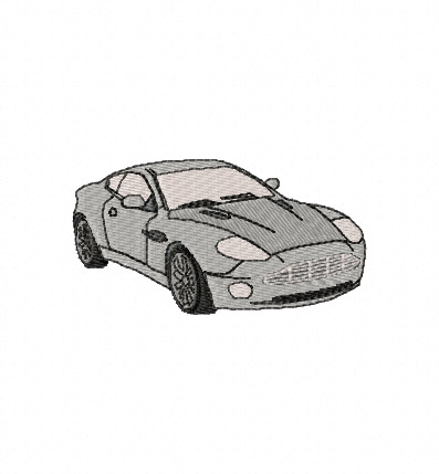 Aston Martin Vanquish Embroidery Design - Click Image to Close