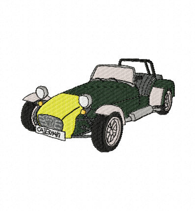 Caterham Embroidery Design larger image