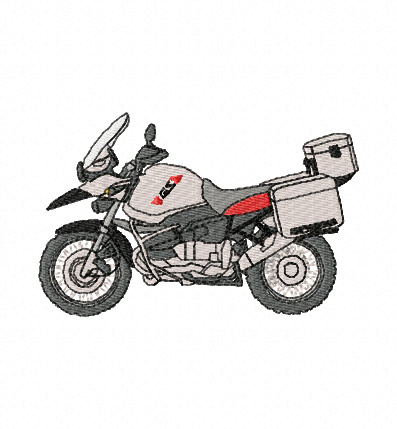 BMW R1150 GS Embroidery Design