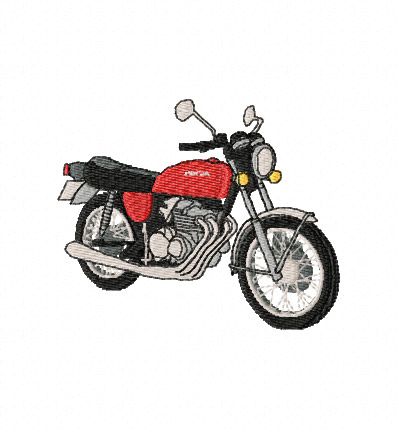 Honda CB400-4 Supersport Classic Embroidery Design - Click Image to Close