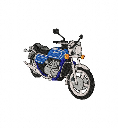 Honda GL1000 Goldwing Embroidery Design