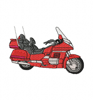 Honda GL1500 Goldwing Embroidery Design