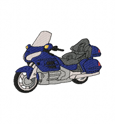 Honda GL1800 Goldwing Embroidery Design