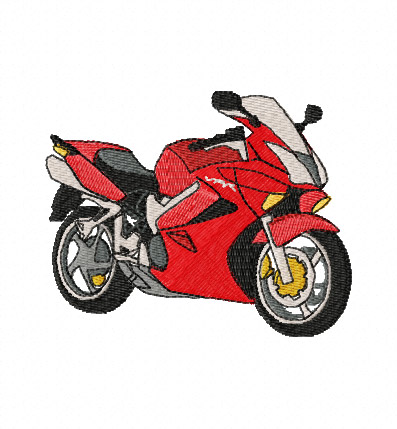 Honda VFR 800 Embroidery Design