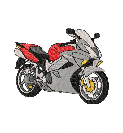 Honda VFR800 Limited Edition Embroidery Design