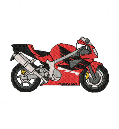 Honda VTR1000 SP-1 Firestorm Embroidery Design