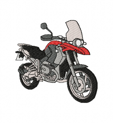 BMW R1200GS Embroidery Design BMW R1200GS Embroidery Design