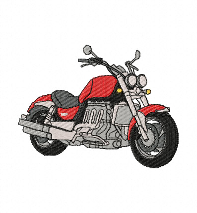 Triumph Rocket III Embroidery Design