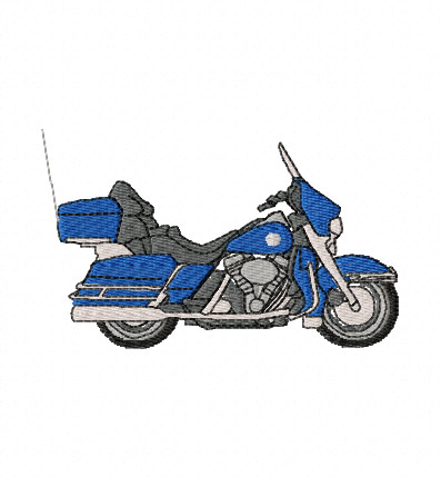 Harley FLHTCU Ultra Classic Embroidery Design Harley FLHTCU Ultra Classic Embroidery Design
