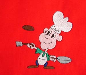 Cook Embroidery Design Cook Embroidery Design